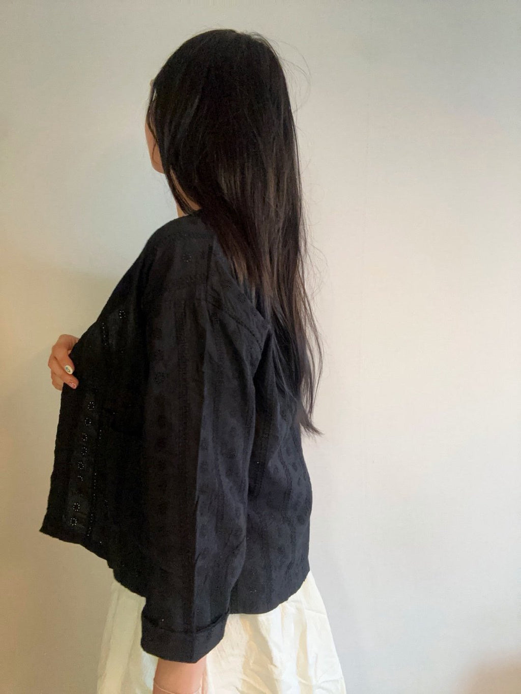 Soft Breeze Cotton Lace Open Cardigan - Luckyplanetusa