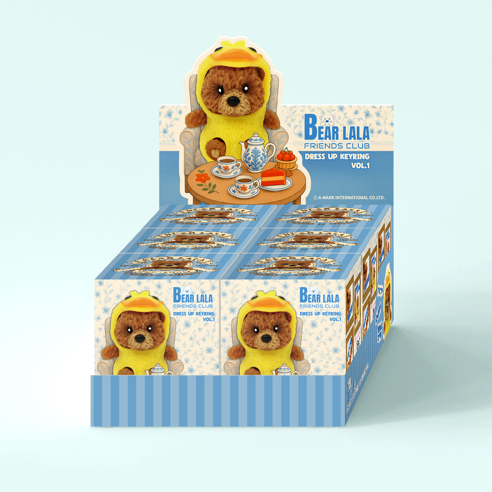 Bear Lala Friends Club Dress Up Keyring Series Vol.1 (Blind Box)