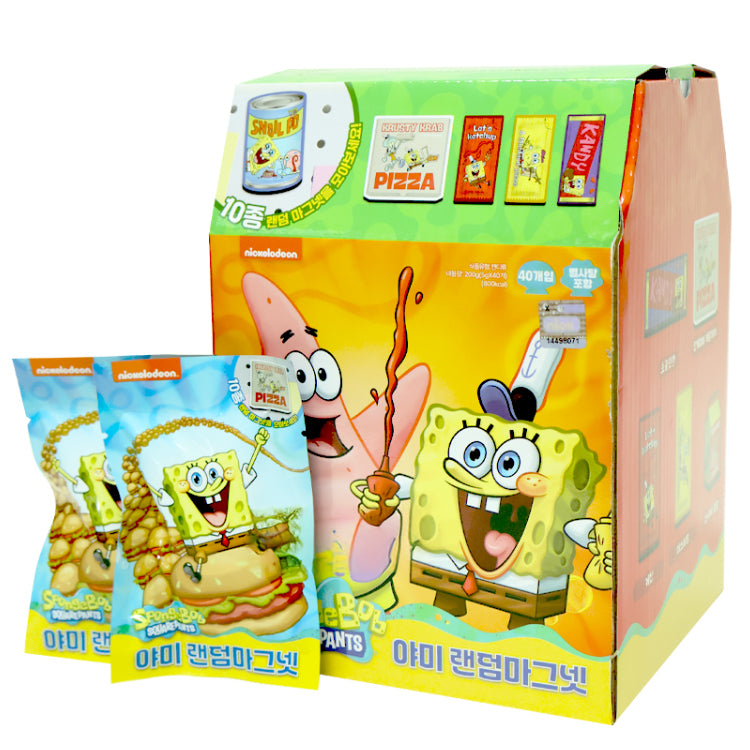 SpongeBob SquarePants Yummy Random Magnet Set (Blind Pack)
