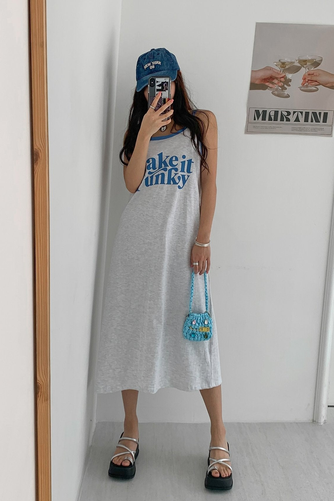 Funky Mood Cotton Slip Dress