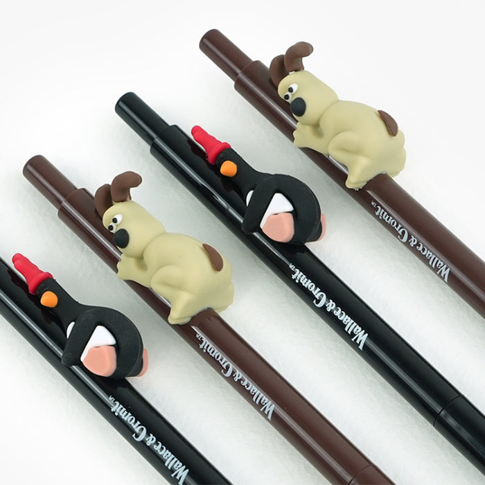 Wallace & Gromit Hug Pen – Gromit / Feathers McGraw