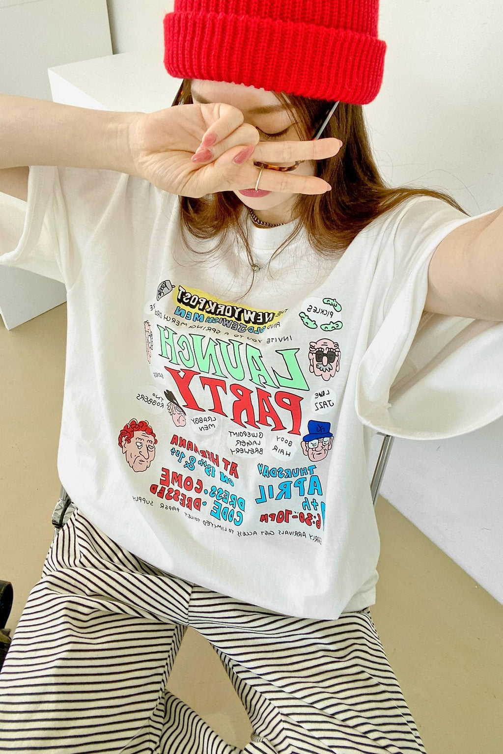 Vintage Launch Party Graphic Tee - Luckyplanetusa