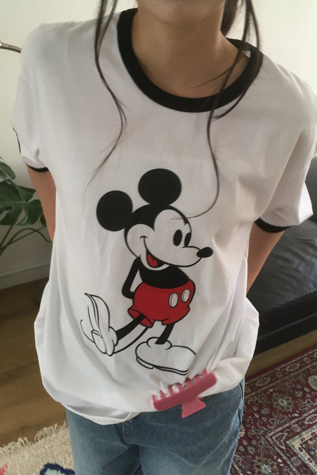 Retro Mickey Ringer T-Shirt – Classic Casual Edition - Luckyplanetusa