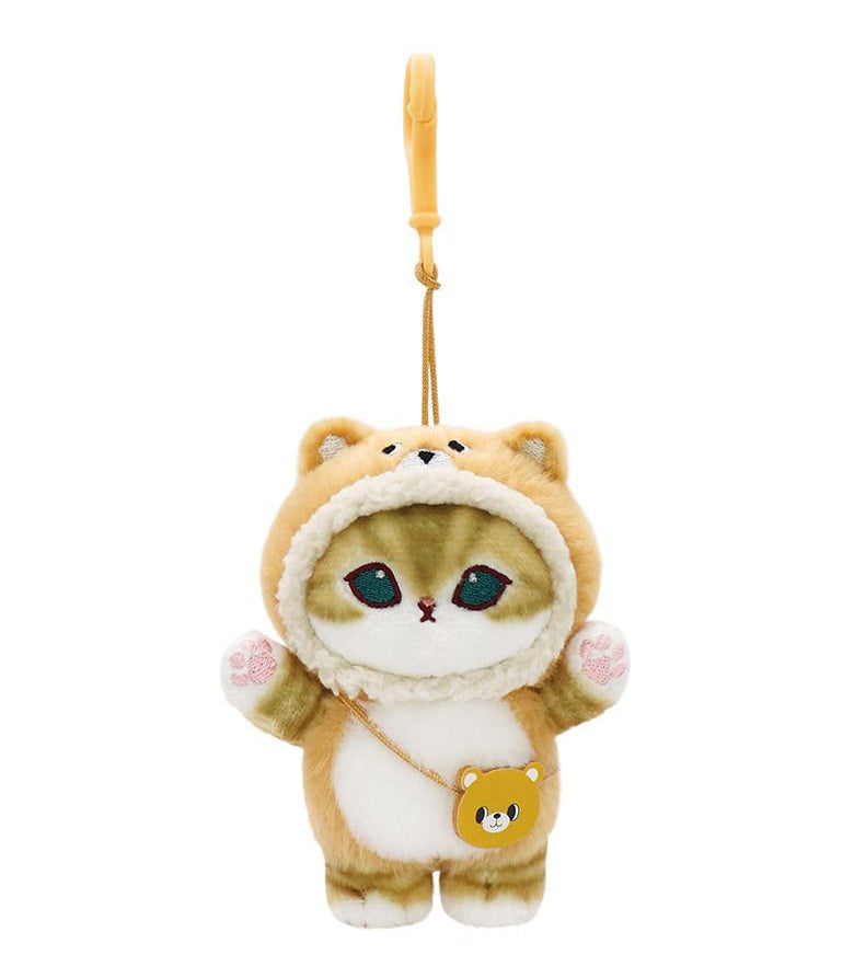 Mofusand Plush Keychain – Animal Costume Series (4 Designs) 9cm