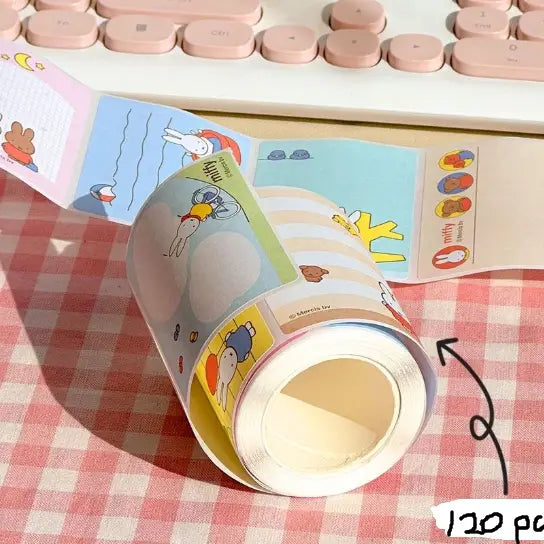 Miffy Pull-Out Sticky Memo Notes – 120 Sheets