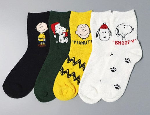 Snoopy COZY warm Sleeping Socks- ULTRA SOFT - Luckyplanetusa