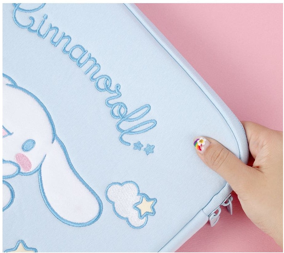Sanrio My Melody Premium 13" Laptop Tablet Cover Case-Official Bags/Cinnamoroll, Kuromi Back to school, Tablet ,Macbook, ipad cover/sleeves