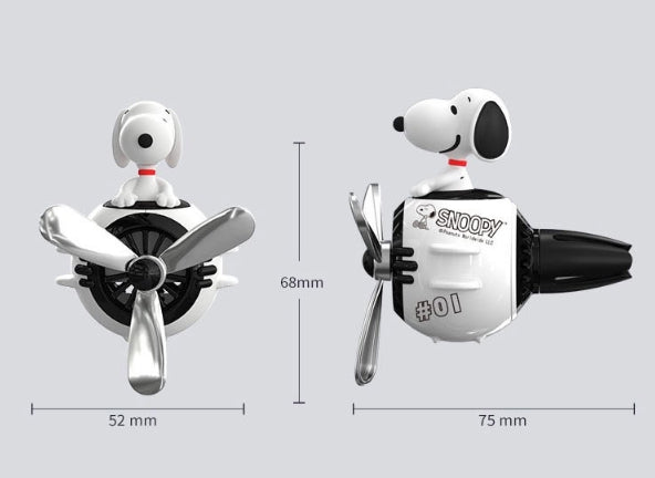 Peanuts Snoopy Car Diffuser Air Freshener Propeller Design