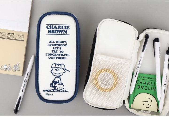 Peanuts Snoopy 75th Vintage Line Pen Pouch Pencil Case