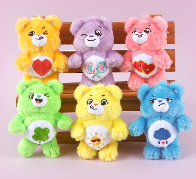 Care Bears: Unlock the Magic – 12cm Plush Keychains