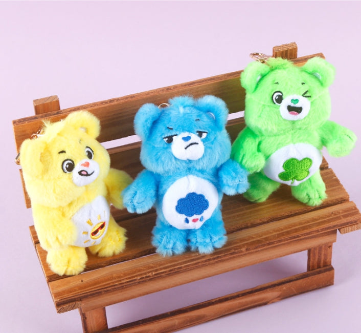 Care Bears: Unlock the Magic – 12cm Plush Keychains