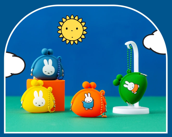 Miffy Mini Silicone Snap Pouch
