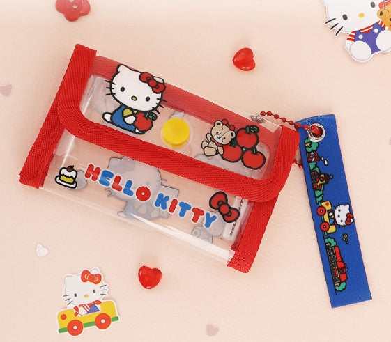 Sanrio Hello Kitty Clear Card Wallet multi Pouch