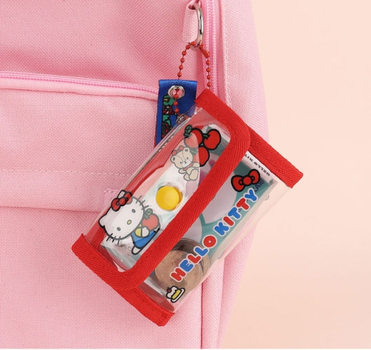 Sanrio Hello Kitty Clear Card Wallet multi Pouch