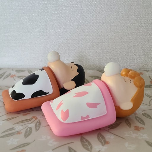 Crayon Shin-chan Nap Bubble Squishy Keychain