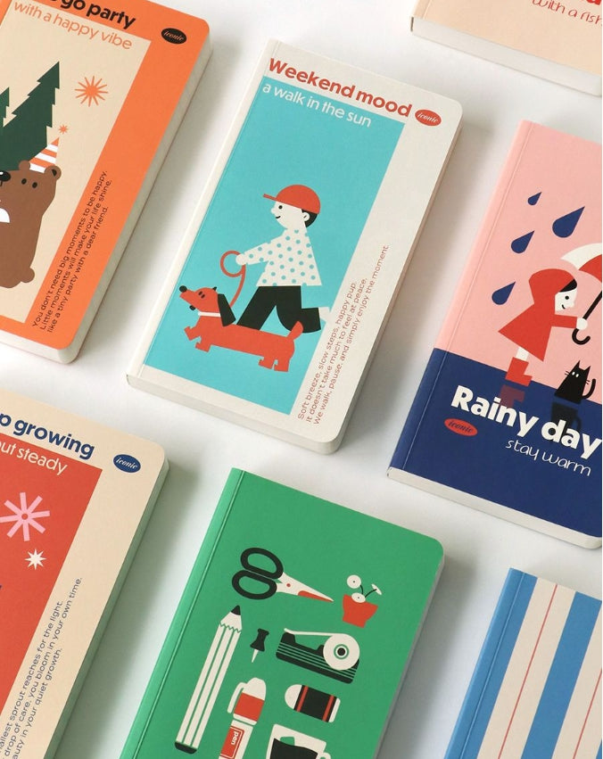 Iconic Slow Handy Notebook (Lined Pocket Notebook) - Luckyplanetusa