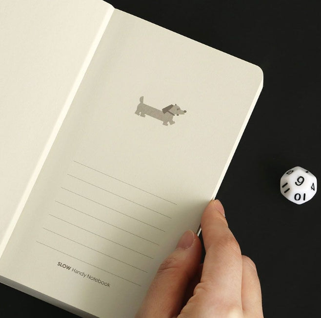 Iconic Slow Handy Notebook (Lined Pocket Notebook) - Luckyplanetusa