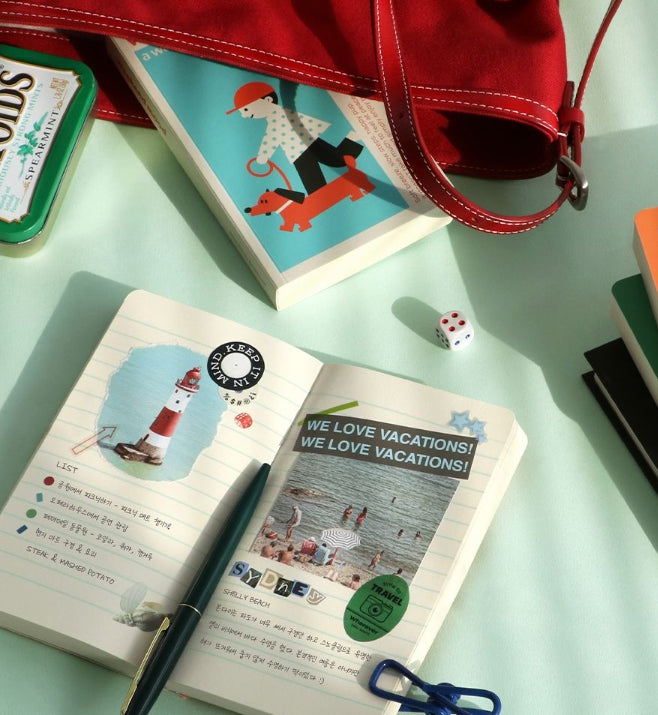 Iconic Slow Handy Notebook (Lined Pocket Notebook) - Luckyplanetusa