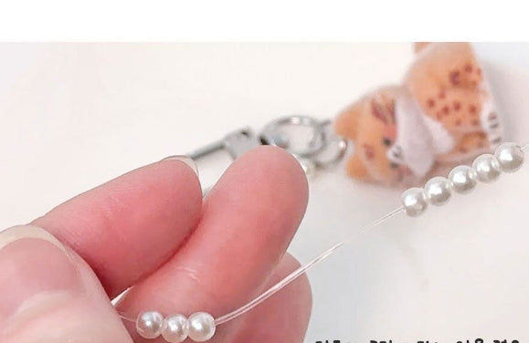 Fluffy Cat DIY Keychain Kit – Surprise Blind Box Charm 6PC Set - Luckyplanetusa