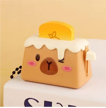 Pop-Up Toast Toaster Clicker Keychain – Fun Sound & Fidget (12Pcs) - Luckyplanetusa