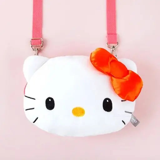 Sanrio Plush Face Crossbody Bag Ver.2