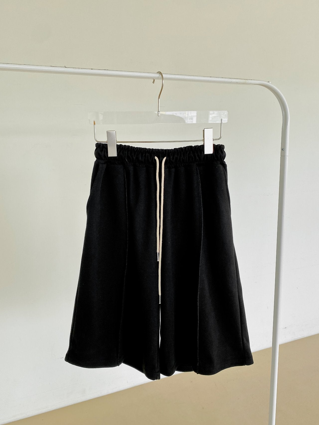 Cloud Flow Cotton Bermuda Shorts - Luckyplanetusa