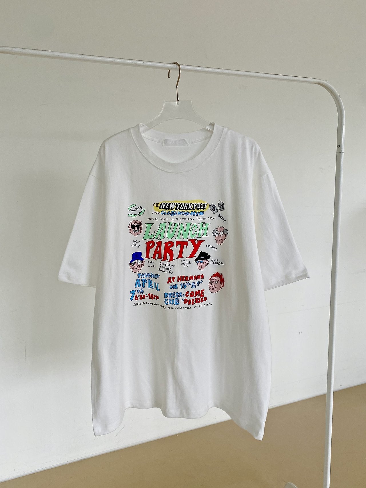 Vintage Launch Party Graphic Tee - Luckyplanetusa