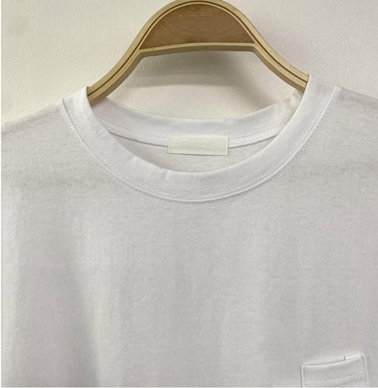 Everyday Ease Pocket Cotton Tee Made in Korea - Luckyplanetusa