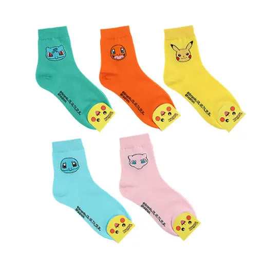 Pokémon Character Silky Cotton women Socks