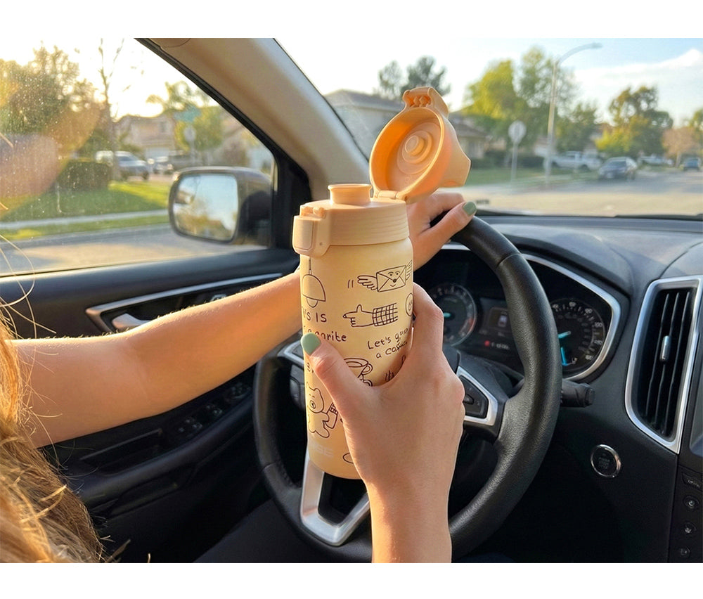 SIGG On-the-Go Tumbler Doodle 1537 Design printed in Korea