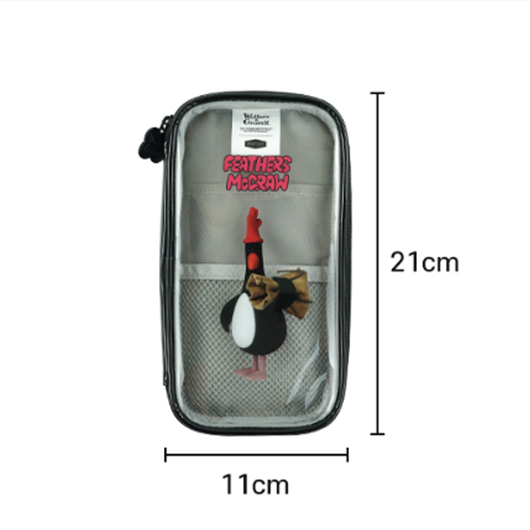 Wallace & Gromit PVC Multi Pouch – Gromit / Feathers McGraw