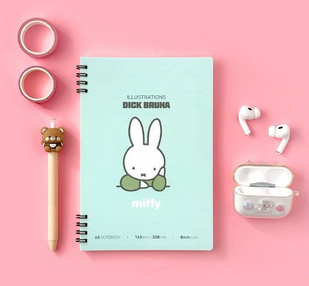 Miffy Twin-Ring A5 Notebook