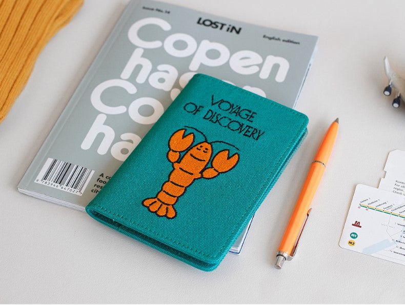 1537 Passport Cover Protect Travel Wallet-Luxury Embroidered