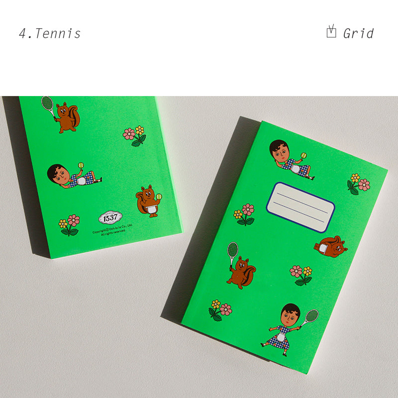 1537 Vintage Handy notebooks Joural 4 designs