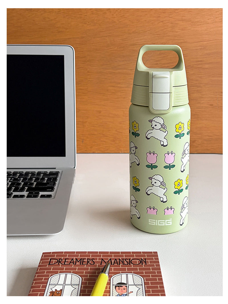SIGG On-the-Go Tumbler Vintage Lamb 1537 Design printed in Korea