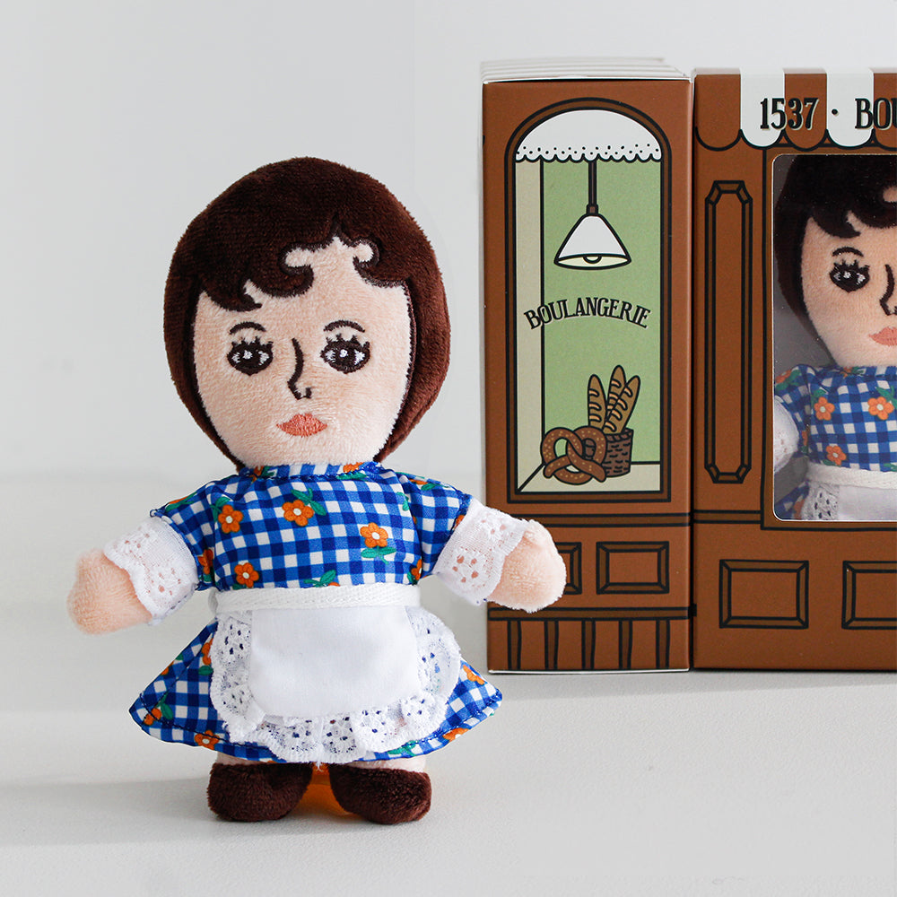 Bakery Aurore & Jean-Paul Plush Keyring Collection