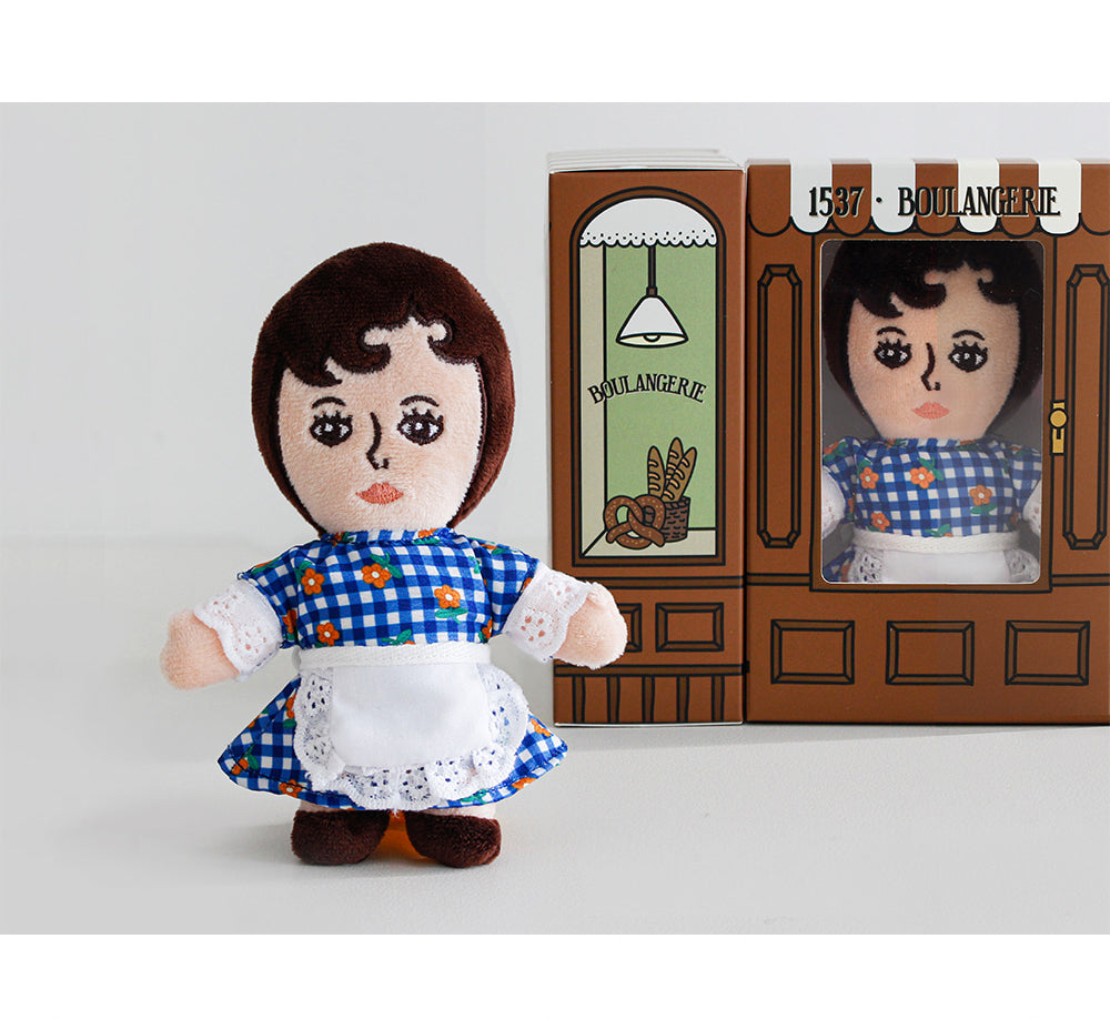 Bakery Aurore & Jean-Paul Plush Keyring Collection