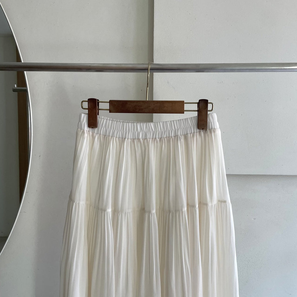 Soft Breeze Pleated Skirt Set - Luckyplanetusa