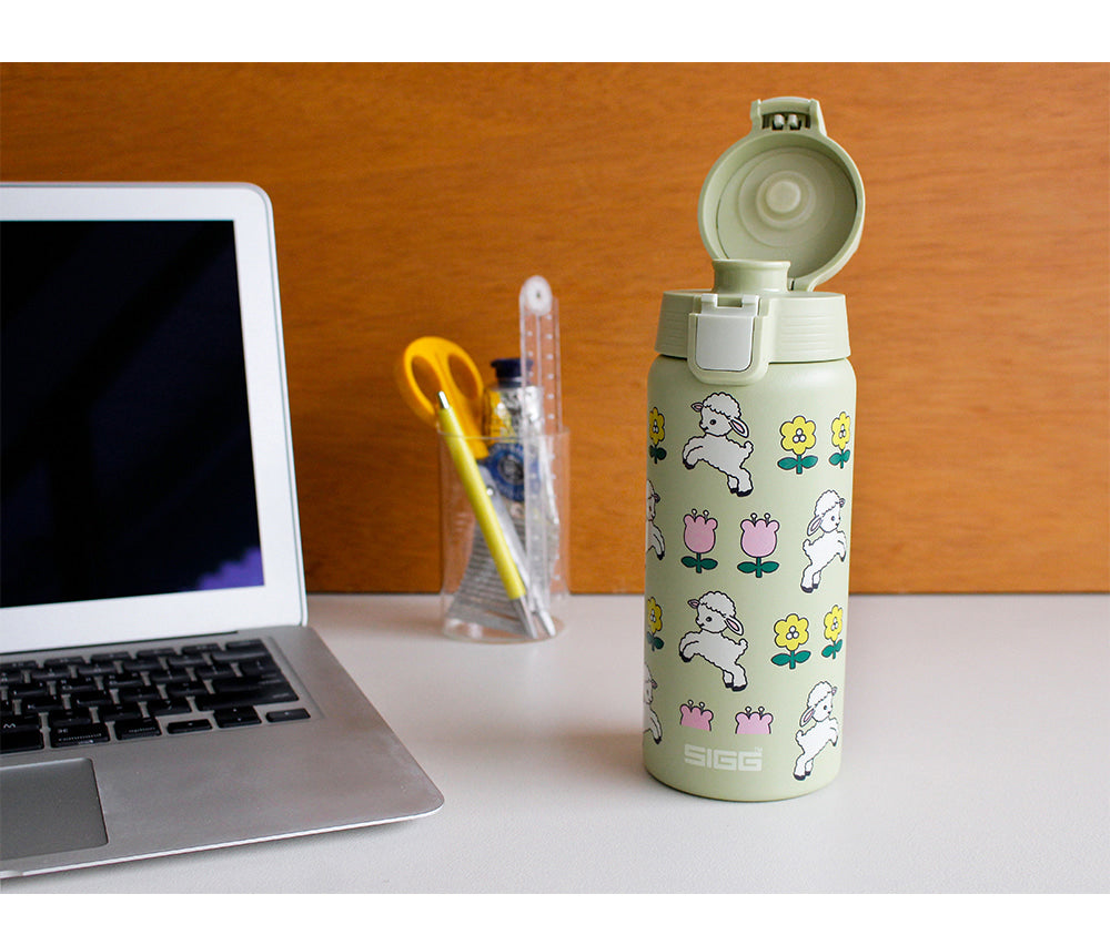 SIGG On-the-Go Tumbler Vintage Lamb 1537 Design printed in Korea