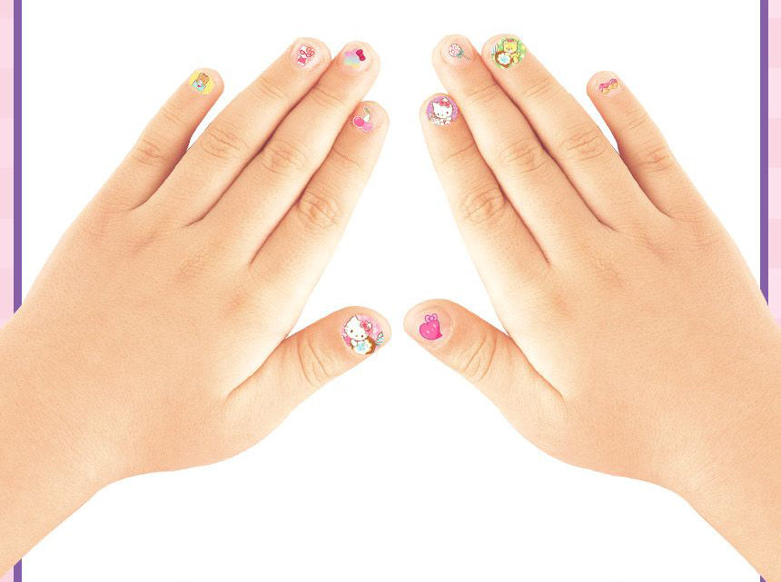 Hello Kitty Super Cute Nail Sticker Set