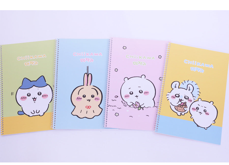 Chiikawa Mini Spiral Notebook – 4 Cute Designs