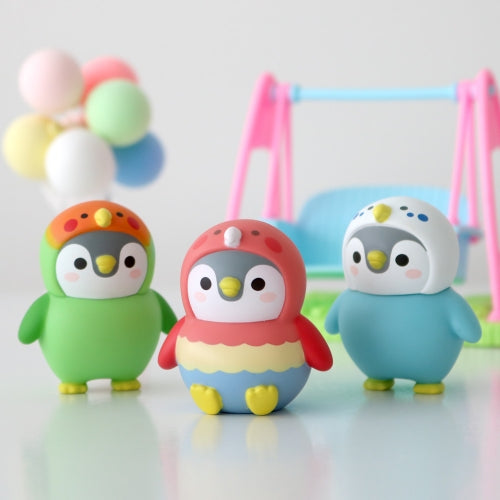 Chouchou Parrot Figure Doll Series 05 – Tropical Penguin Friends - Luckyplanetusa