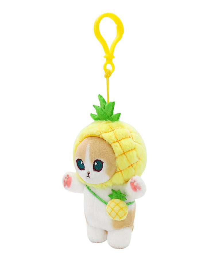 Mofusand Fruit Costume Plush Keychain – 4 Designs Random(9cm)