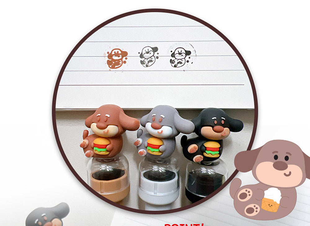 Happy Dachshund Stamp Ballpoint Pen