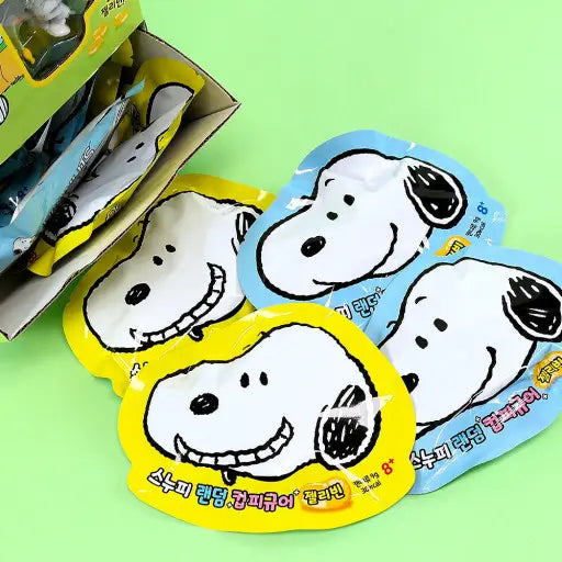 Peanuts Snoopy Cup Deco Charm Figure Random Box 24PCs SET