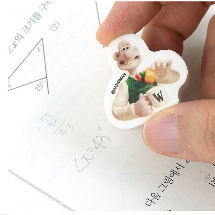 Wallace & Gromit Mini Luggage Eraser Set