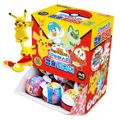 NEW! Pokémon Figure random Mystery Capsule Toy BOX - Luckyplanetusa