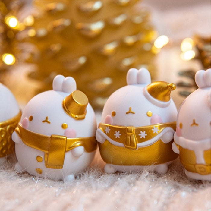 Molang Gold Holiday Lullaby Blind Box Figure Series (Special Edition)