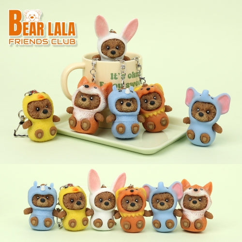 Bear Lala Friends Club Dress Up Keyring Series Vol.2(Blind Box)