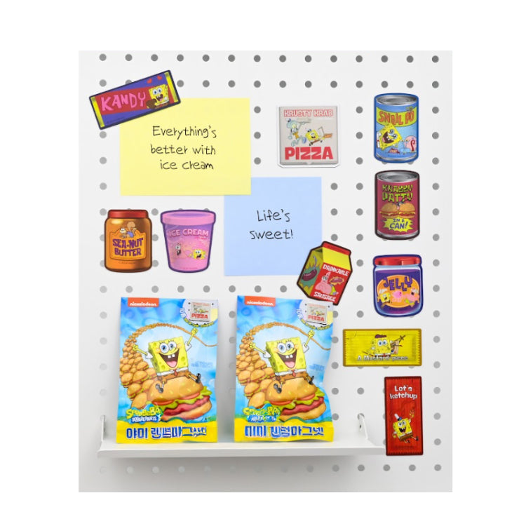 SpongeBob SquarePants Yummy Random Magnet Set (Blind Pack)